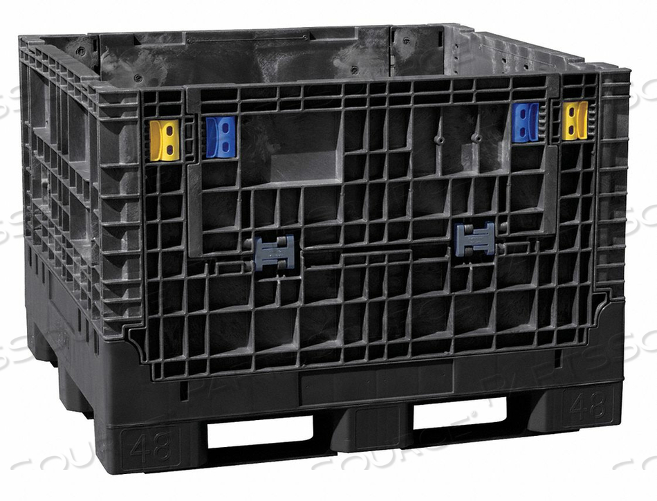 COLLAPSIBLE CONTAINER 48 IN L 45 IN W BL by Akro-Mils / Myers Industries, Inc COLLAPSIBLE CONTAINER 48 IN L 45 IN W BL by Akro-Mils / Myers Industries, Inc