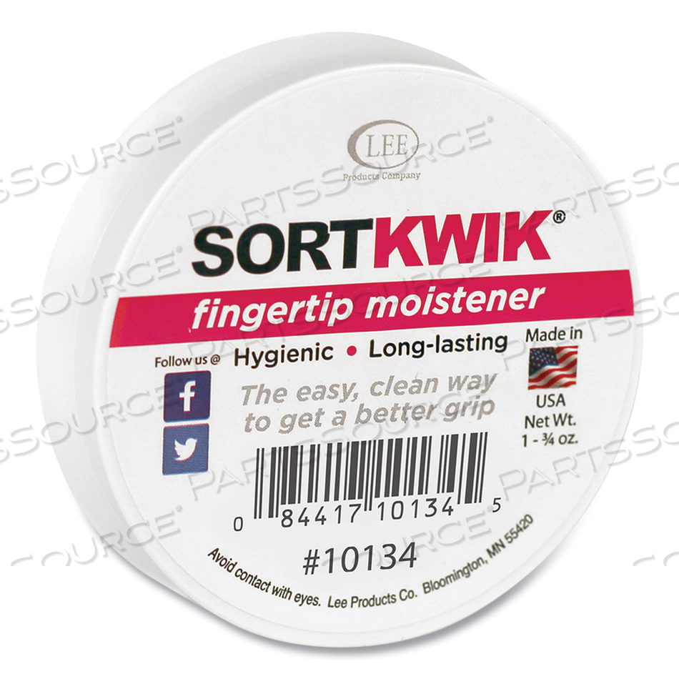 SORTKWIK FINGERTIP MOISTENERS, 1.75 OZ, PINK by Lee Products SORTKWIK FINGERTIP MOISTENERS, 1.75 OZ, PINK by Lee Products