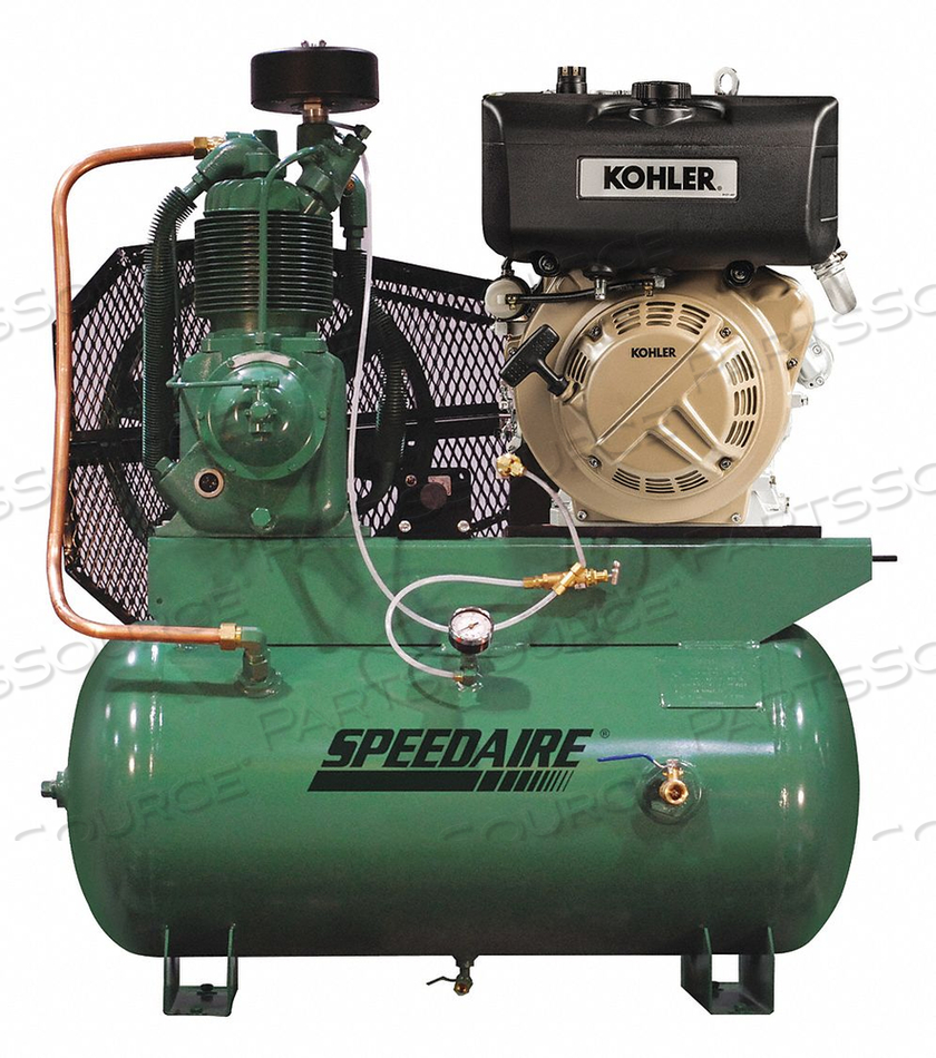 STATIONARY AIR COMPRESSOR 2 STAGE 9.1 HP by Speedaire STATIONARY AIR COMPRESSOR 2 STAGE 9.1 HP by Speedaire