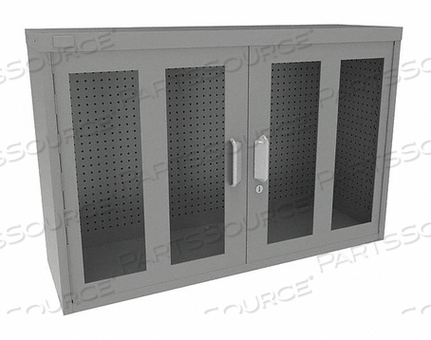 PEGBOARD WALL CABINET 30 H 45 W GRAY by Stanley Vidmar