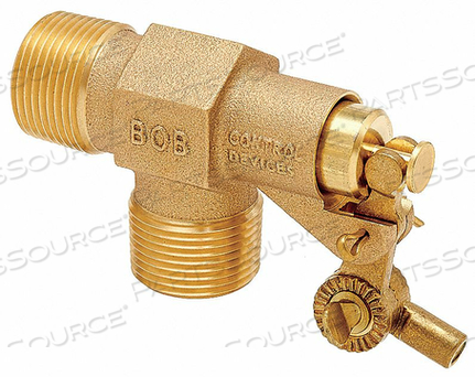 FLOAT VALVE 3/8IN. LF BRASS PIPE MOUNT by Bob FLOAT VALVE 3/8IN. LF BRASS PIPE MOUNT by Bob