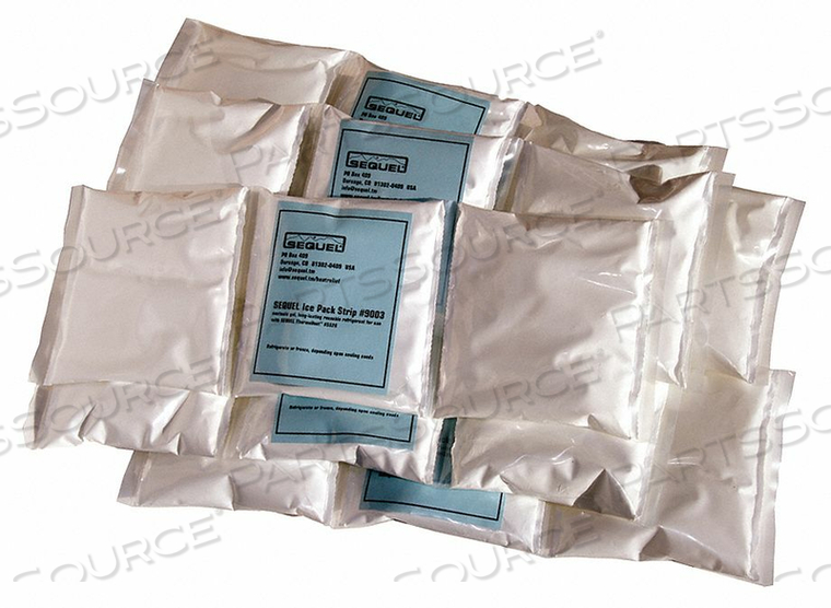 ICE PACK STRIPS, SIZE UNIVERSAL, PACKAGE QUANTITY 6 by Sequel
