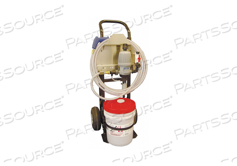 CART MOUNTED WHEELED DETERGENT INJECTOR by Fsi