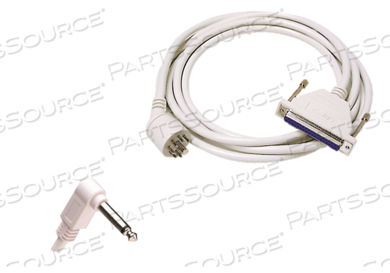 BED COMMUNICATION CABLE 2-CONDUCTOR MALE PLUG by Crest Healthcare