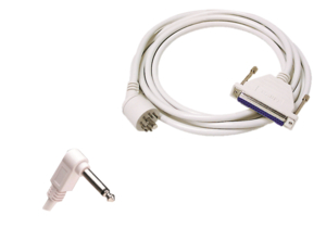 37 PIN MALE TO 2-CONDUCTOR MALE PLUG BED COMMUNICATION CABLE by Crest Healthcare