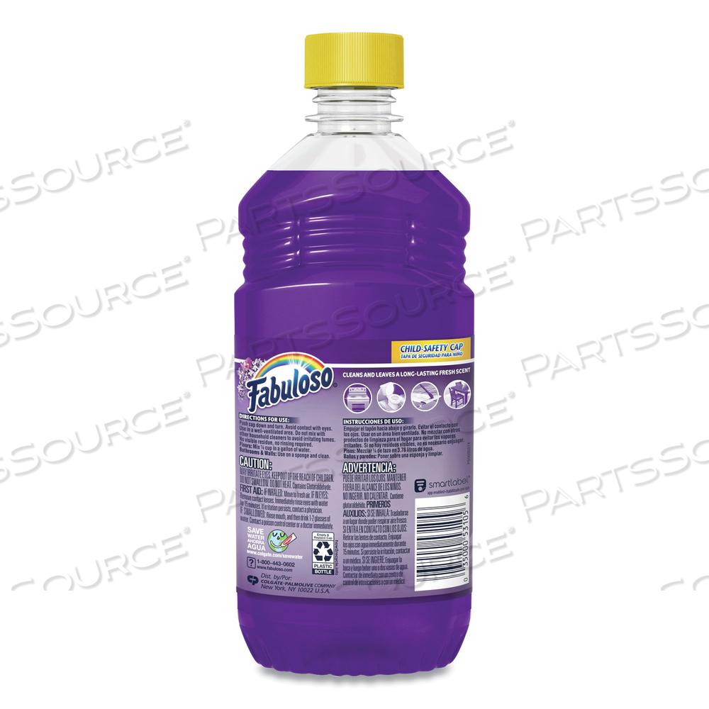 MULTI-USE CLEANER, LAVENDER SCENT, 16.9 OZ BOTTLE, 24/CARTON by Fabuloso