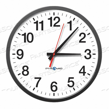 WALL CLOCK ANALOG BATTERY by Pyramid WALL CLOCK ANALOG BATTERY by Pyramid