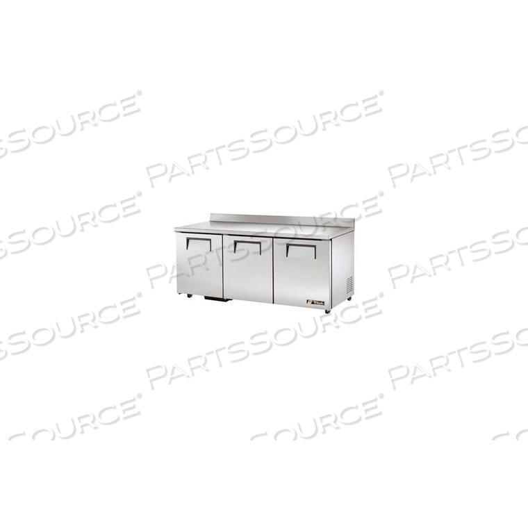 WORK TOP REFRIGERATOR 3 SECTION - 72-3/8"W X 30-1/8"D X 33-3/8"H - TWT-72-ADA by True Food Service Equipment