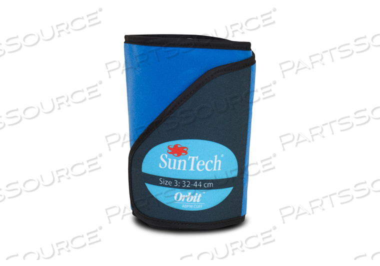 COMFORT CUFF, ABPM, ORBIT™, #3, LARGE SIZE, LYCRA/NYLON, ADULT AGE GROUP, 32 TO 44CM CIRCUMFERENCE, FEMALE QUICK CONNECT CONNECTION TYPE by SunTech Medical