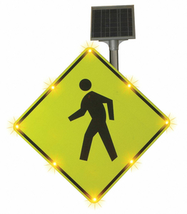 LED SIGN PEDESTRIAN CROSSING PICTOGRAM by Tapco