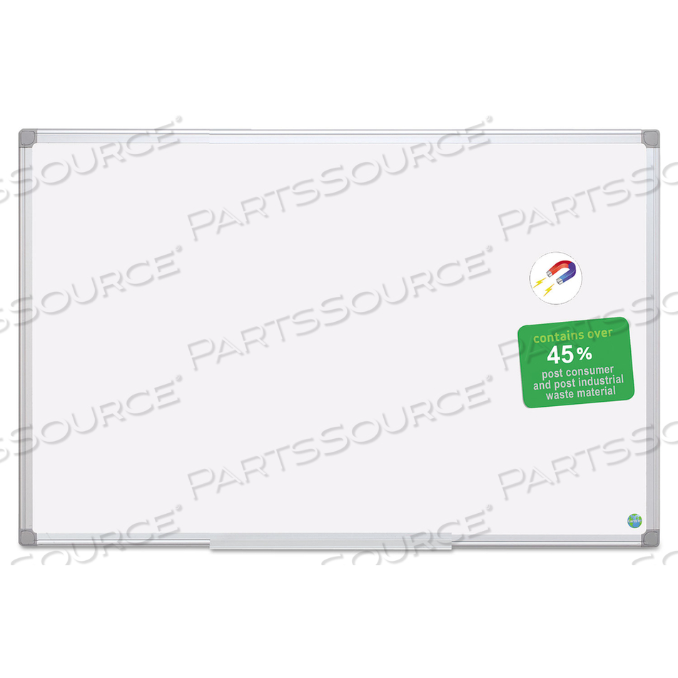 EARTH GOLD ULTRA MAGNETIC DRY ERASE BOARDS, 48 X 72 WHITE, ALUMINUM FRAME by MasterVision
