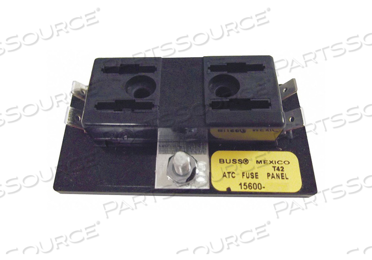 FUSE BLOCK 0 TO 30A AUTOMOTIVE 4 POLE by Cooper Bussmann FUSE BLOCK 0 TO 30A AUTOMOTIVE 4 POLE by Cooper Bussmann