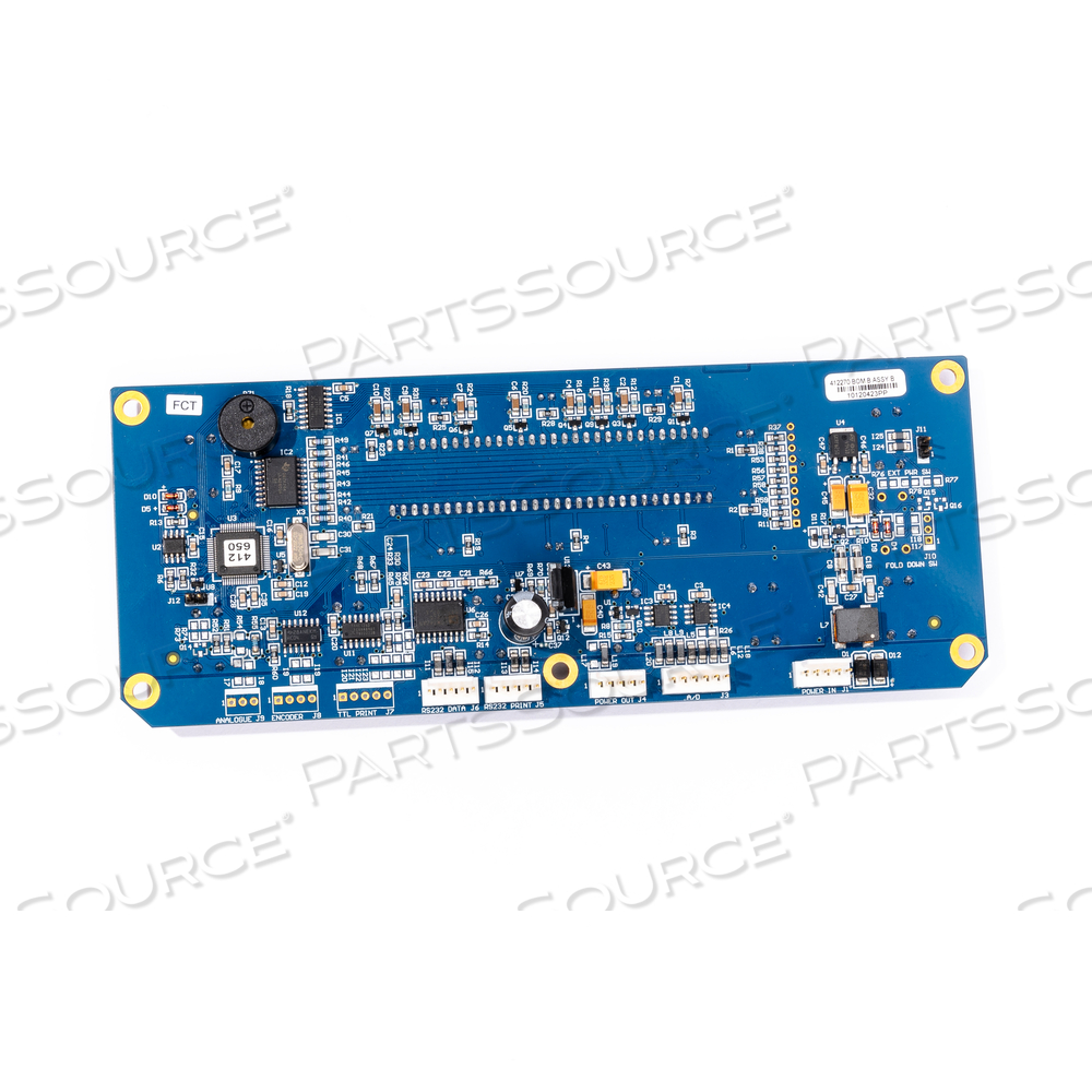 PRINTED CIRCUIT BOARD DISPLAY ASSEMBLY WITH TACT-SWITCH FOR SCALE-T by Scale-Tronix