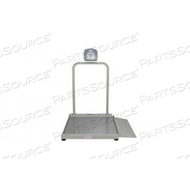 DIGITAL WHEELCHAIR SCALE WITH BUILT-IN PELSTAR WIRELESS TECHNOLOGY 1000 LB X 0.2 LB by Health O Meter Professional Scales