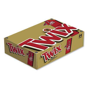 SHARING SIZE CHOCOLATE COOKIE BAR, 3.02 OZ, 24/BOX by Twix