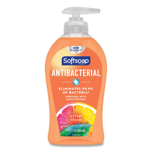 ANTIBACTERIAL HAND SOAP, CRISP CLEAN, 11.25 OZ PUMP BOTTLE by Softsoap