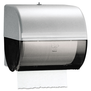 OMNI ROLL TOWEL DISPENSER, 10.5 X 10 X 10, SMOKE/GRAY by Kimberly-Clark Corporation
