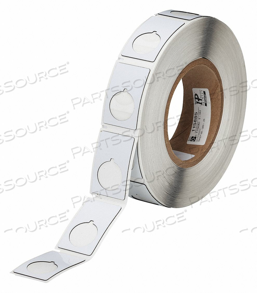 THERM TRANSFER LABEL POLY 1.9X1.2 by Brady Americas