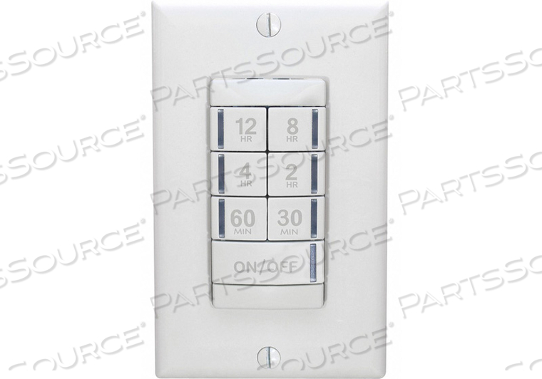 TIMER SWITCH 12 HRS WHITE by Lithonia Lighting