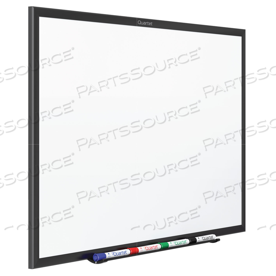 CLASSIC SERIES NANO-CLEAN DRY ERASE BOARD, 48 X 36, BLACK ALUMINUM FRAME by Quartet CLASSIC SERIES NANO-CLEAN DRY ERASE BOARD, 48 X 36, BLACK ALUMINUM FRAME by Quartet