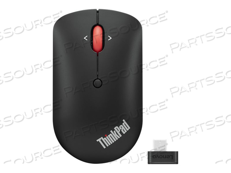 THINKPAD COMPACT, MOUSE, RIGHT AND LEFT-HANDED, OPTICAL, 4 BUTTONS, WIRELESS, 2.4 GHZ, USB-C WIRELESS RECEIVER, BLACK, OEM, FOR IDEAPAD 1 14 by Lenovo THINKPAD COMPACT, MOUSE, RIGHT AND LEFT-HANDED, OPTICAL, 4 BUTTONS, WIRELESS, 2.4 GHZ, USB-C WIRELESS RECEIVER, BLACK, OEM, FOR IDEAPAD 1 14 by Lenovo