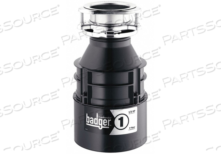 GARBAGE DISPOSAL BADGER 1 1/3 HP by Insinkerator GARBAGE DISPOSAL BADGER 1 1/3 HP by Insinkerator