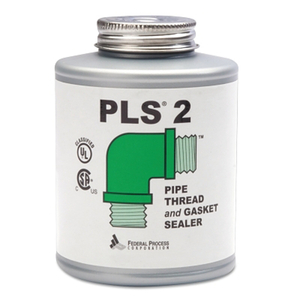 PLS 2 PREMIUM THREAD & GASKET SEALER, 1/4 PT CAN, DARK GRAY by Gasoila Chemicals