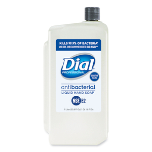 ANTIBACTERIAL LIQUID HAND SOAP FOR SENSITIVE SKIN REFILL FOR 1 L LIQUID DISPENSER, FLORAL, 1 L by Dial ANTIBACTERIAL LIQUID HAND SOAP FOR SENSITIVE SKIN REFILL FOR 1 L LIQUID DISPENSER, FLORAL, 1 L by Dial