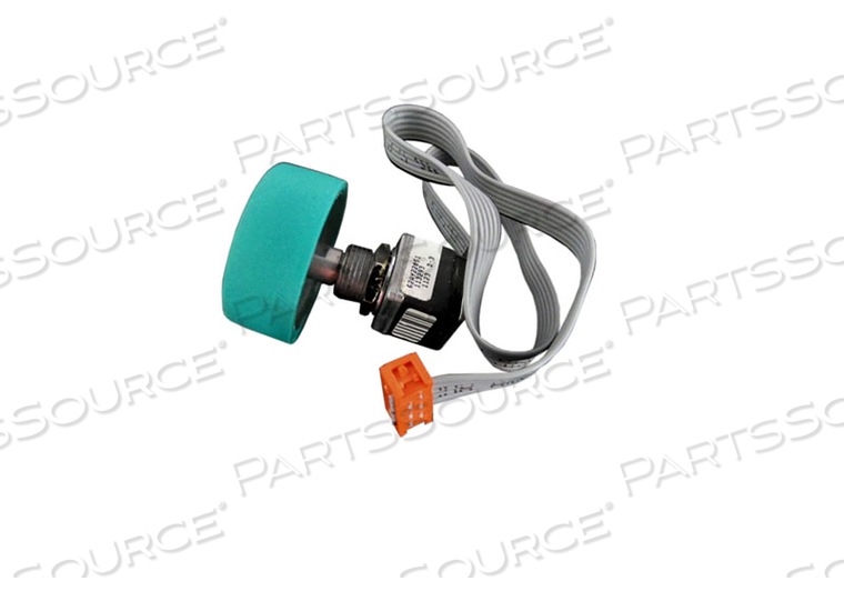 ROTORY ENCODER, 5 VDC, 16 POSITION W/ PUSHBUTTON 