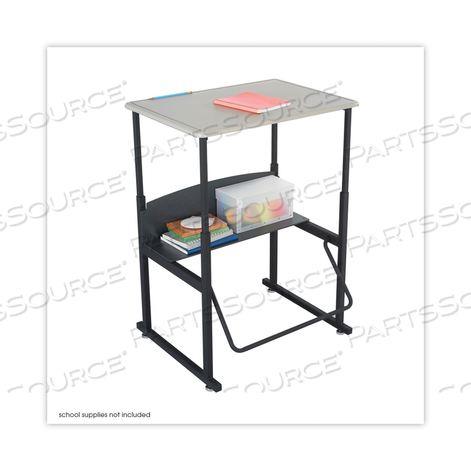 ALPHABETTER DESKS, 28" X 20" X 26" TO 42", BEIGE by Safco ALPHABETTER DESKS, 28" X 20" X 26" TO 42", BEIGE by Safco