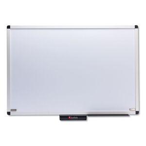 JUSTICK BY SMEAD DRY-ERASE BOARD WITH FRAME, 36" X 24", WHITE by Smead