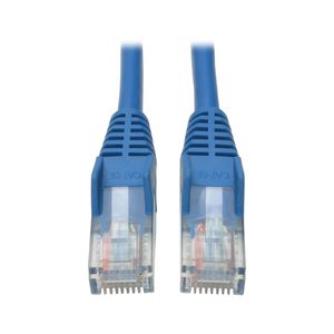 ETHERNET CABLE, CAT5E 350 MHZ SNAGLESS MOLDED (UTP) (RJ45 M/M), POE, BLUE, 30 FT by Tripp Lite
