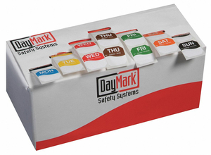 LABEL KIT MONDAY TO SUNDAY 1 IN. PK7000 by Daymark