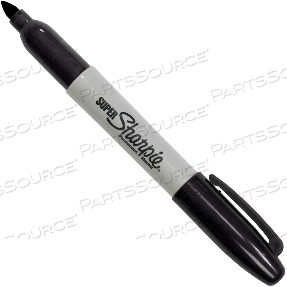 BLACK SUPER SHARPIE MARKER PK12 by Sharpie