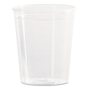 COMET PLASTIC PORTION/SHOT GLASS, 2 OZ, CLEAR, 50/PACK, 50 PACKS/CARTON by WNA