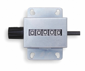 COUNTER MECH 5 DIGIT RH/TC RESET KNOB by ENM