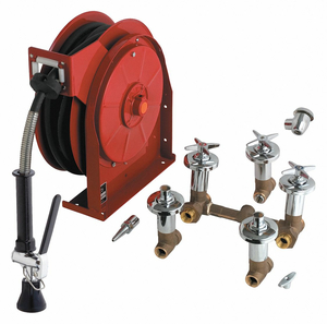 HOSE REEL ASSEMBLY WITH FITTING by Chicago Faucets