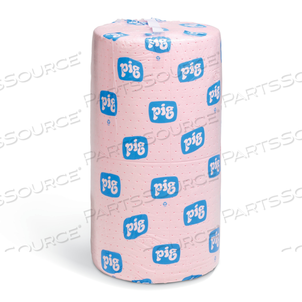 PIG HAZMAT CHEMICAL ABSORBENT MAT ROLL by New Pig Corporation
