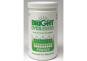 DYE TRACER POWDER FLT YELLOW/GREEN 1 LB by Bright Dyes