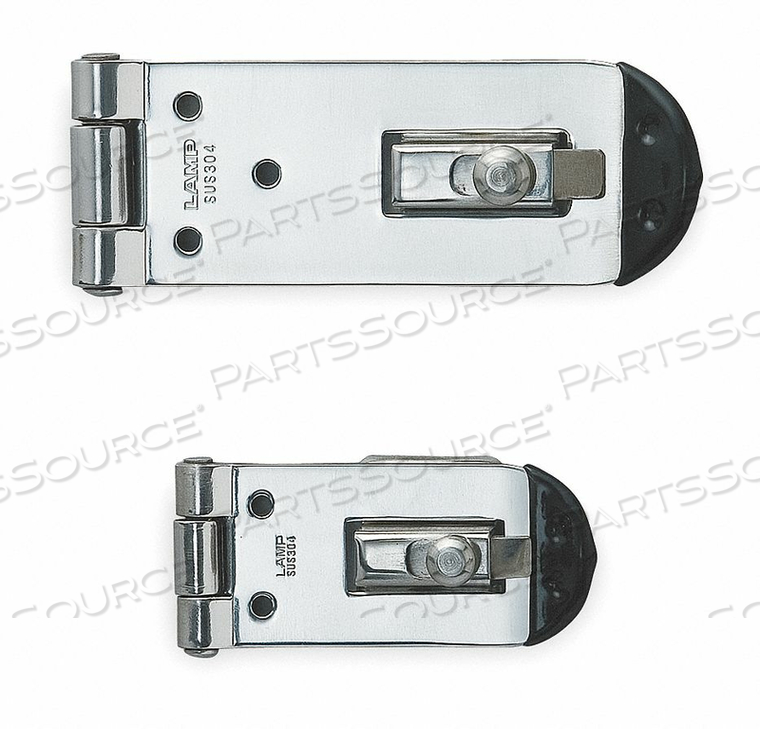 HASP FIXED 304 STAINLESS STEEL POLISHED by Lamp