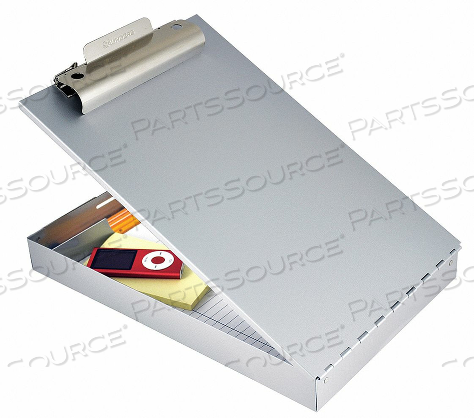 STORAGE CLIPBOARD LEGAL SZ METAL SILVER by Saunders