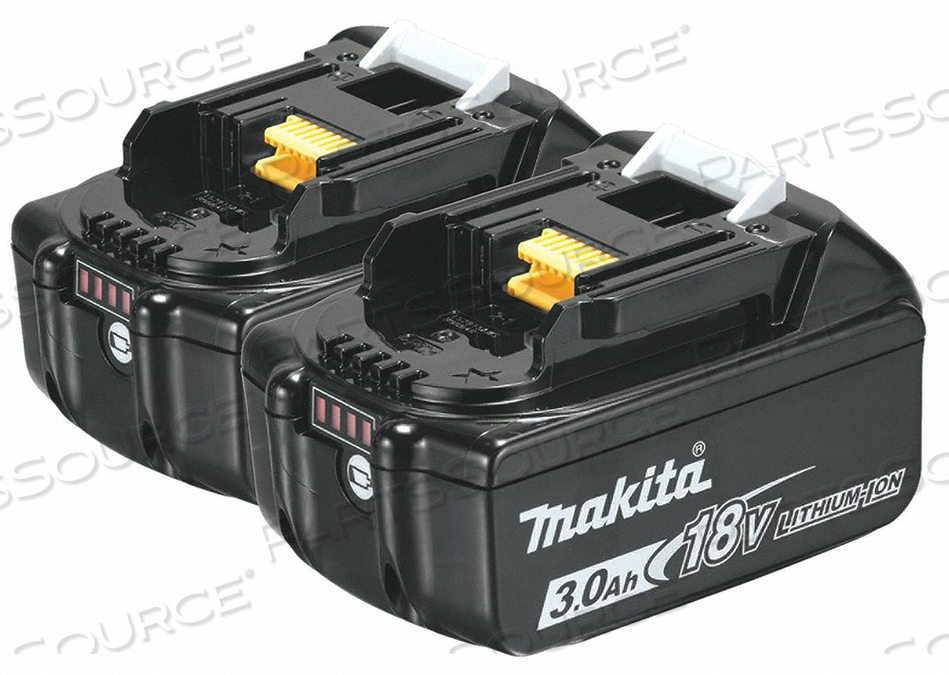 18V LI-ION LXT BATTERY 3AH EXTENDED CAPACITY 2PK by Makita