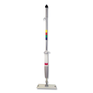 O'DELL ADVANTAGE+ BUCKETLESS MOP, 16" FRAME, WHITE/SILVER HANDLE by Odell Corporation