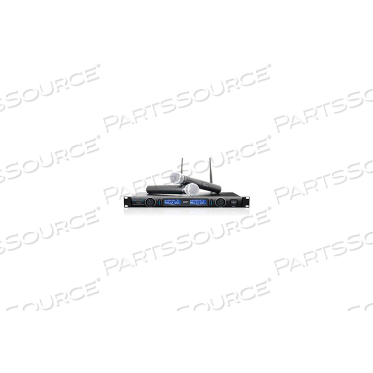 PROFESSIONAL UHF DUAL WIRELESS MICROPHONE SYSTEM by Technical Pro PROFESSIONAL UHF DUAL WIRELESS MICROPHONE SYSTEM by Technical Pro