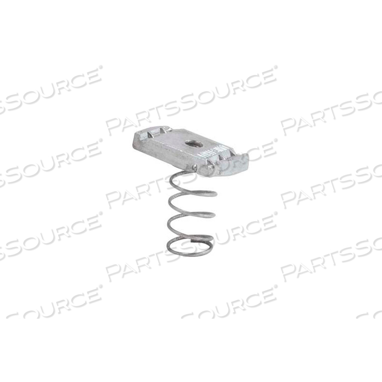 1-5/8" CHANNEL NUT P1006-1420EGS, ELECTRO-GALVANIZED, 1/4-20 by Unistrut Service Company