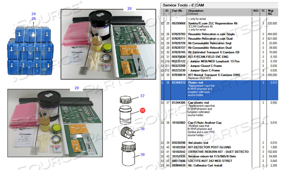 TUNING PLASTIC VIAL (VIAL ONLY) TUNING PLASTIC VIAL (VIAL ONLY)