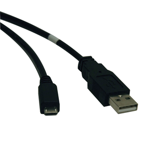 6FT USB 2.0 A MALE - MICRO-B MALE CABLE - BLACK by Tripp Lite 6FT USB 2.0 A MALE - MICRO-B MALE CABLE - BLACK by Tripp Lite