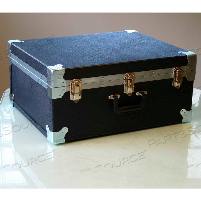 RUGGED TRANSIT CASE FOAM LINED 852 CARRYING CASE - 24"L X 20"W X 10"H, BLACK by Case Design Corporation