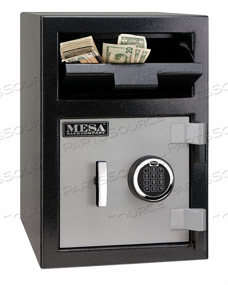 B-RATE DEPOSITORY SAFE FRONT LOADING, DIGITAL LOCK, 14"W X 14"D X 20-1/4"H by MESA Safe Co. B-RATE DEPOSITORY SAFE FRONT LOADING, DIGITAL LOCK, 14"W X 14"D X 20-1/4"H by MESA Safe Co.