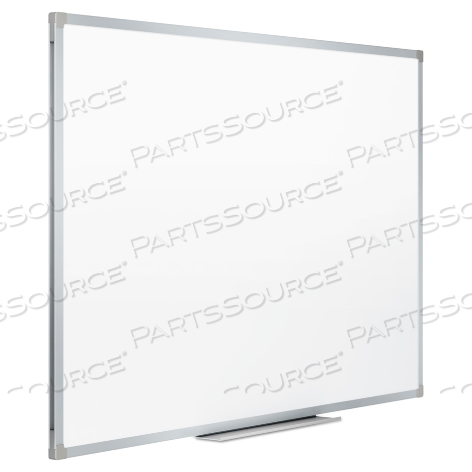DRY-ERASE BOARD, MELAMINE SURFACE, 72 X 48, SILVER ALUMINUM FRAME by Mead DRY-ERASE BOARD, MELAMINE SURFACE, 72 X 48, SILVER ALUMINUM FRAME by Mead